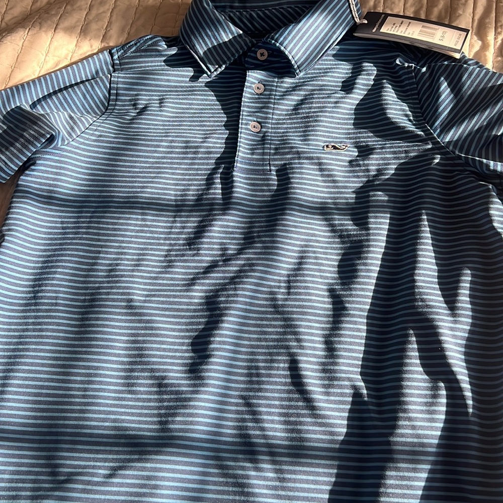 Boys sankaty short sleeve polo vineyard vines